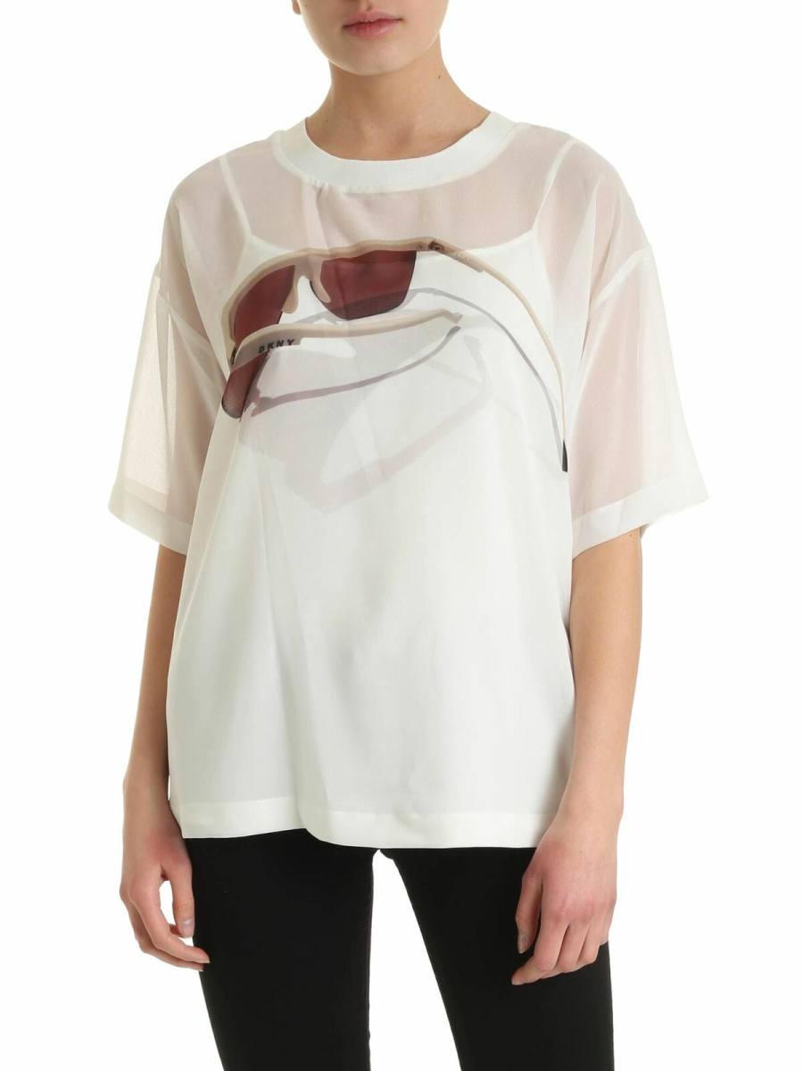 Dkny T-Shirt - Blanc