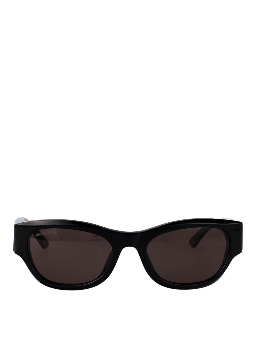 Balenciaga Lunettes De Soleil - Noir