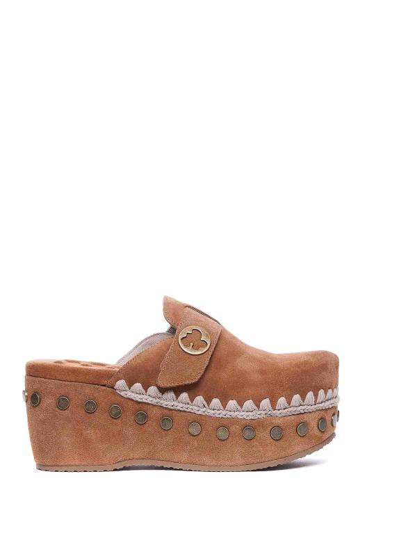 Mou Mules - Marron