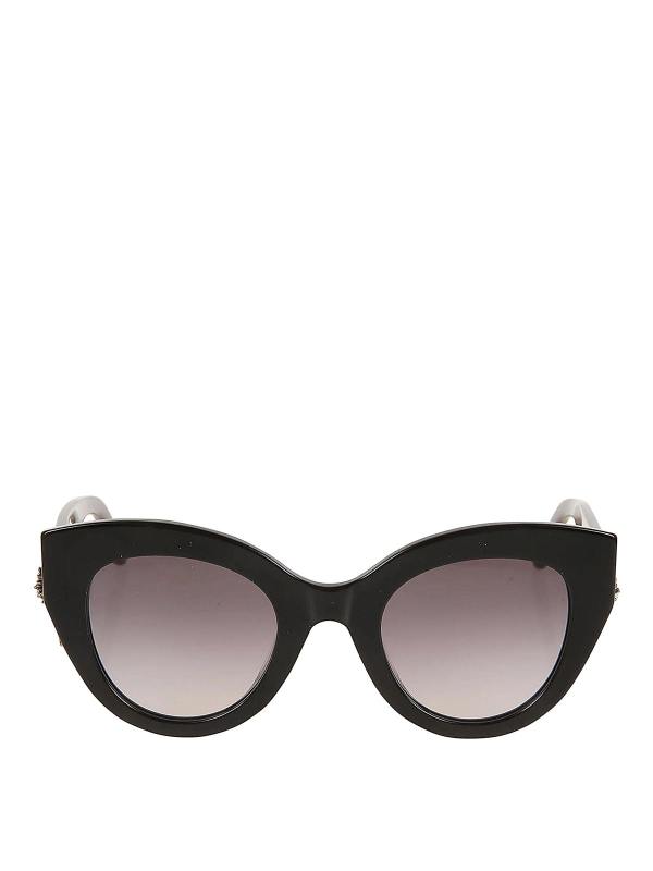 Alexander Mcqueen Lunettes - Noir