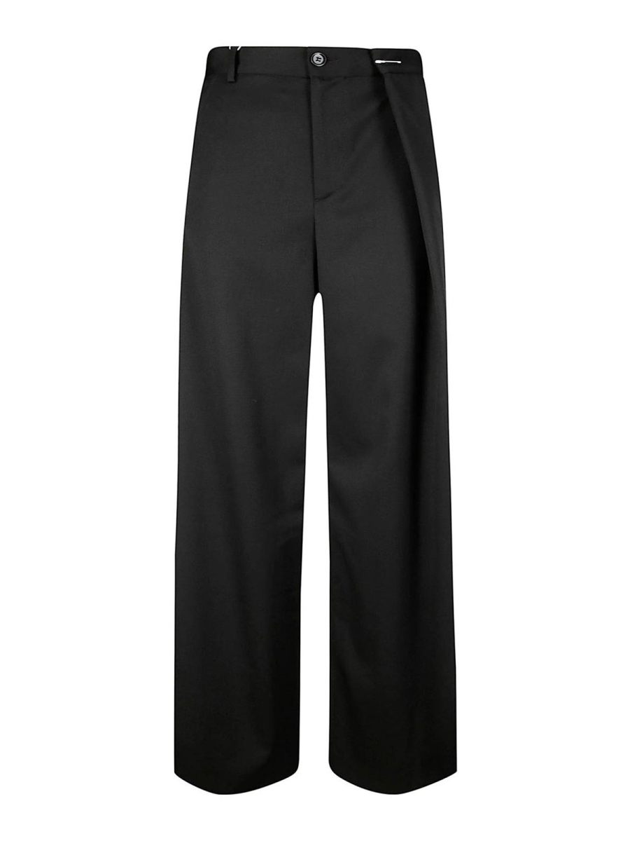 MM6 Maison Margiela Pantalon Couturier - Noir