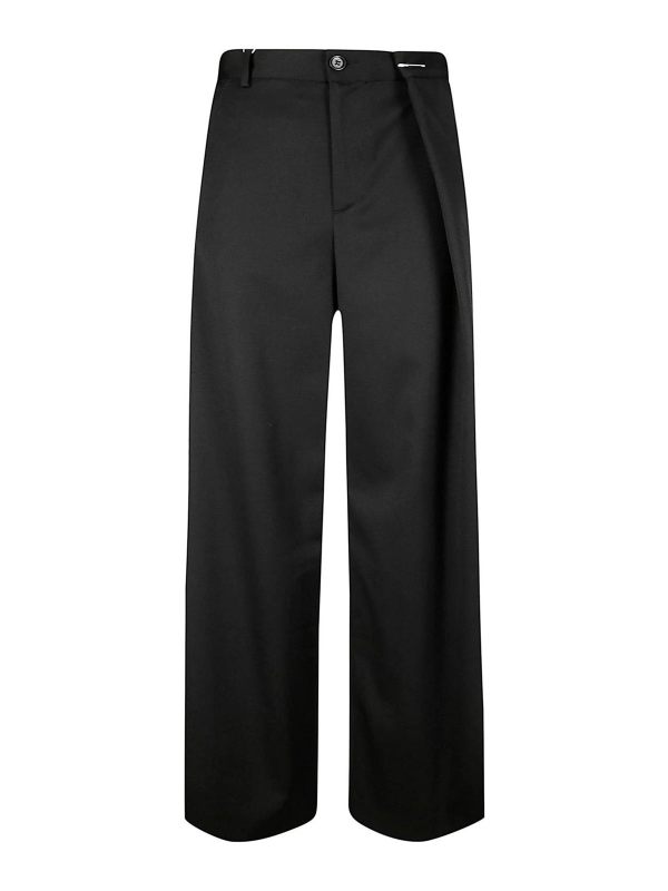 MM6 Maison Margiela Pantalon Couturier - Noir
