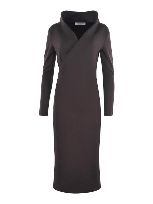 Philosophy di Lorenzo Serafini Robe Au Genou - Marron