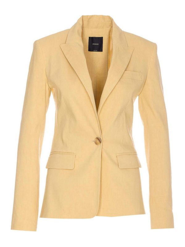 Pinko Veste Casual - Jaune