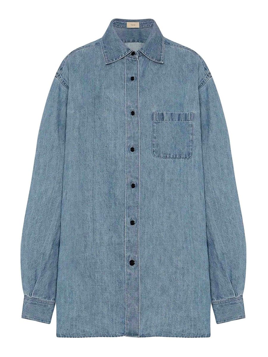 The Row Chemise - Bleu