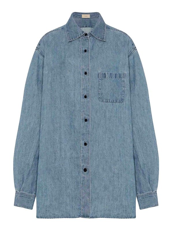 The Row Chemise - Bleu