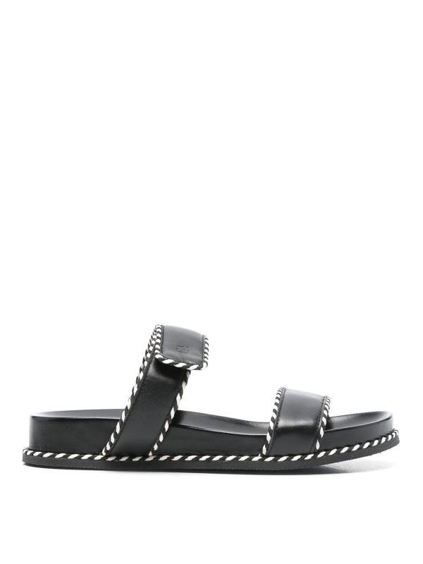 Emporio Armani Sandales - Noir
