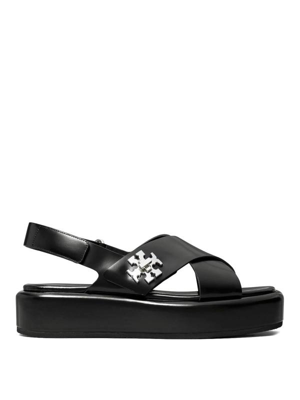 Tory Burch Mules - Noir