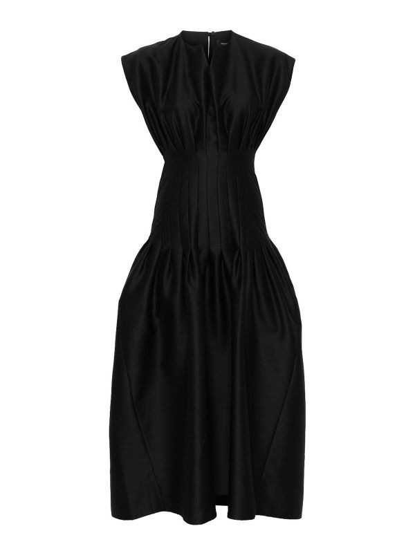 Fabiana Filippi Robe Au Genou - Noir