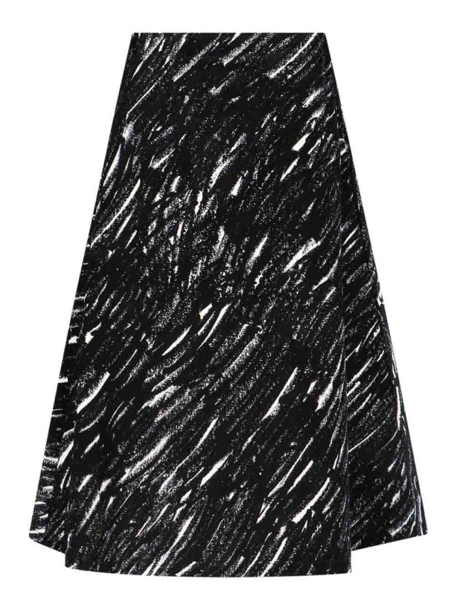 Marni Jupe Midi - Noir