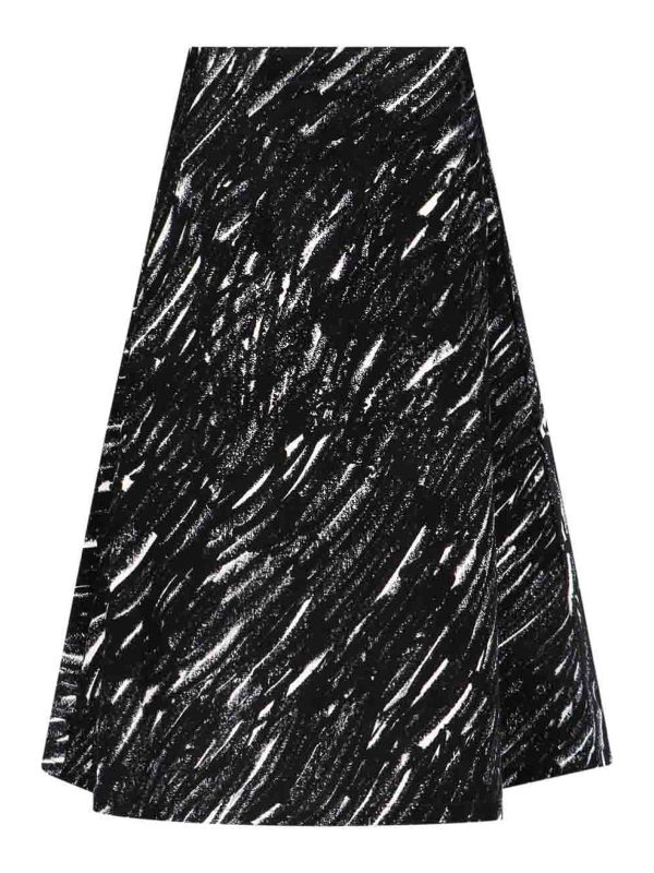 Marni Jupe Midi - Noir
