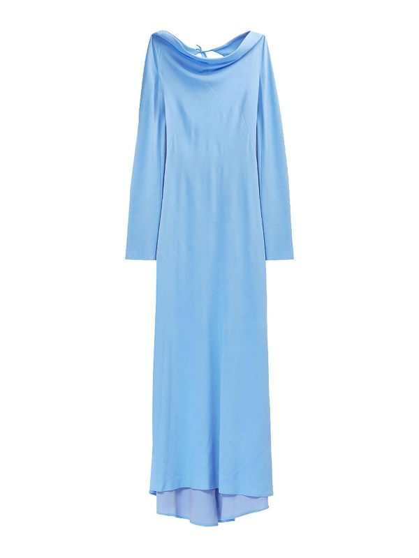 Moschino Jeans Maxi Robe - Bleu