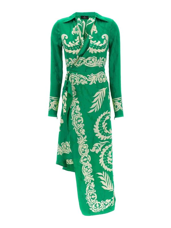 Etro Maxi Robe - Vert