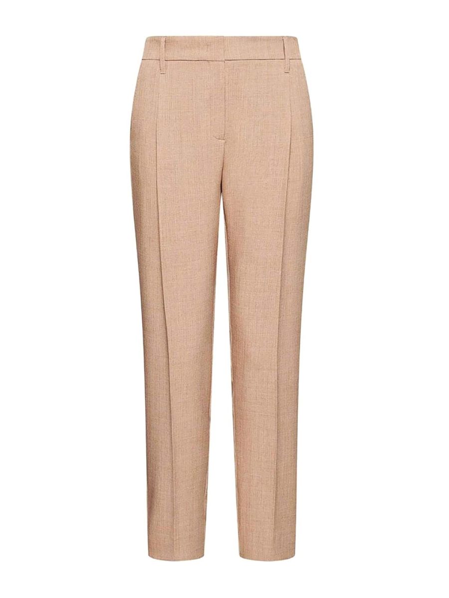 Marella Pantalons Décontractés - Camel