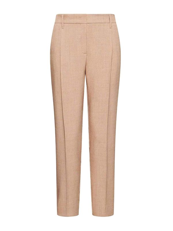 Marella Pantalons Décontractés - Camel