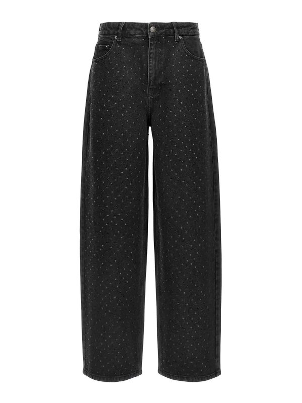 Rotate Birger Christensen Jean Bootcut - Noir