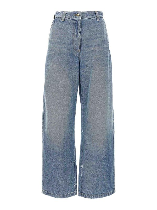 Palm Angels Jean Bootcut - Bleu Clair