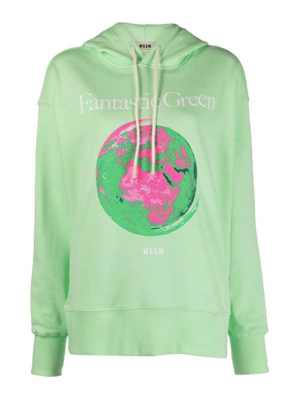 M. S.G. M. Sweat-Shirts - Vert