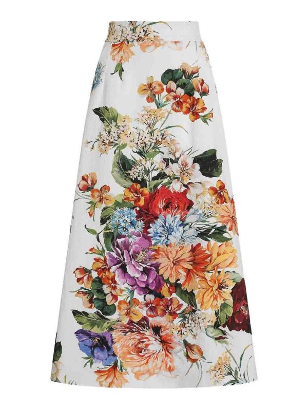 Dolce & Gabbana Jupe Midi - Multicolore