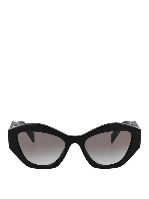 Prada Lunettes De Soleil - Noir