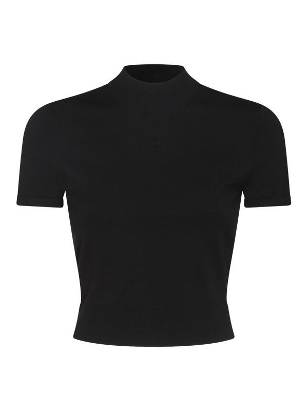 Alexander Wang Pull Col Rond - Noir