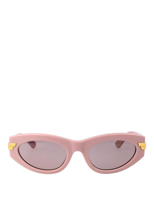 Bottega Veneta Lunettes De Soleil - Couleur Chair