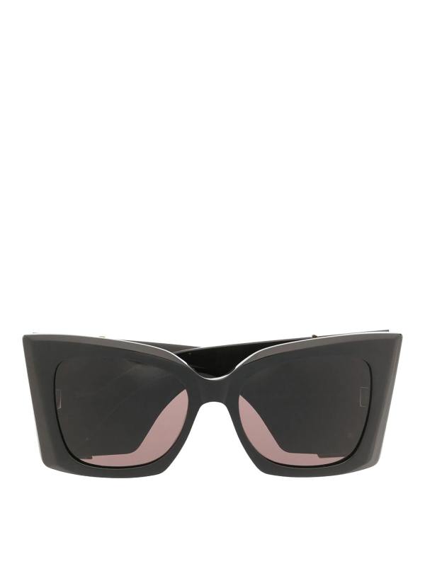 Saint Laurent Lunettes De Soleil - Noir