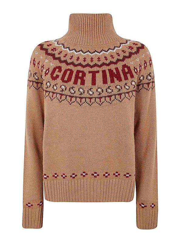 Mc2 Saint Barth Pull Col Rond - Marron