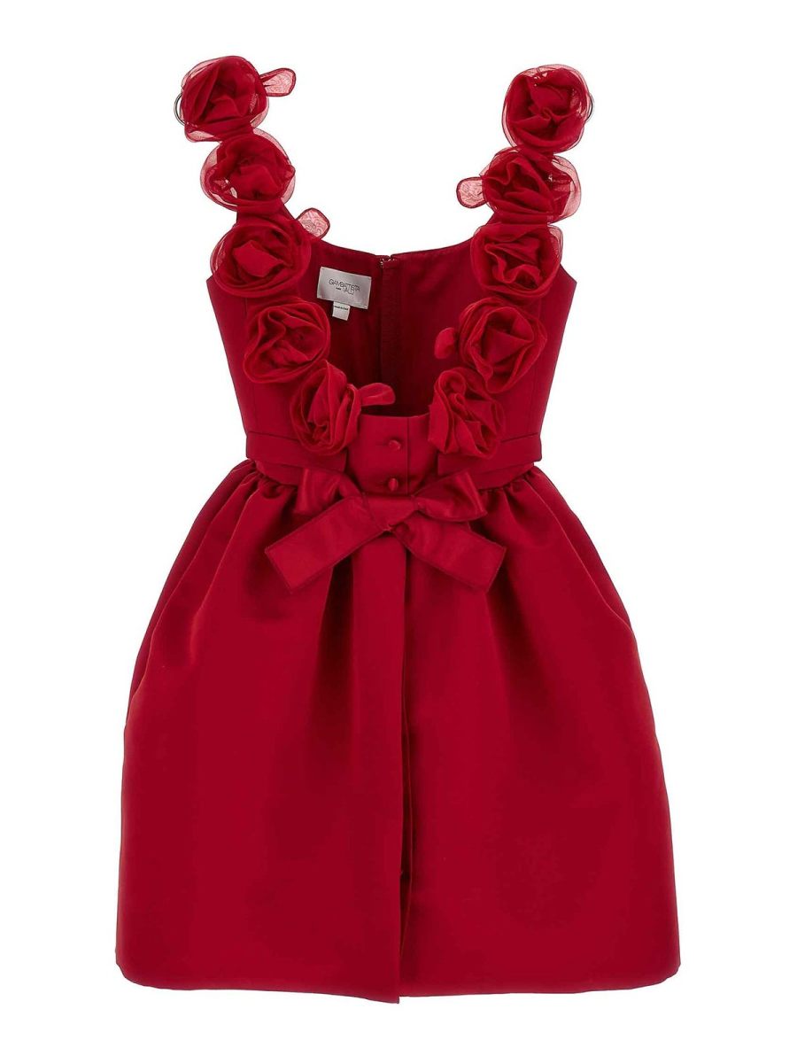 Giambattista Valli Robe Au Genou - Rouge