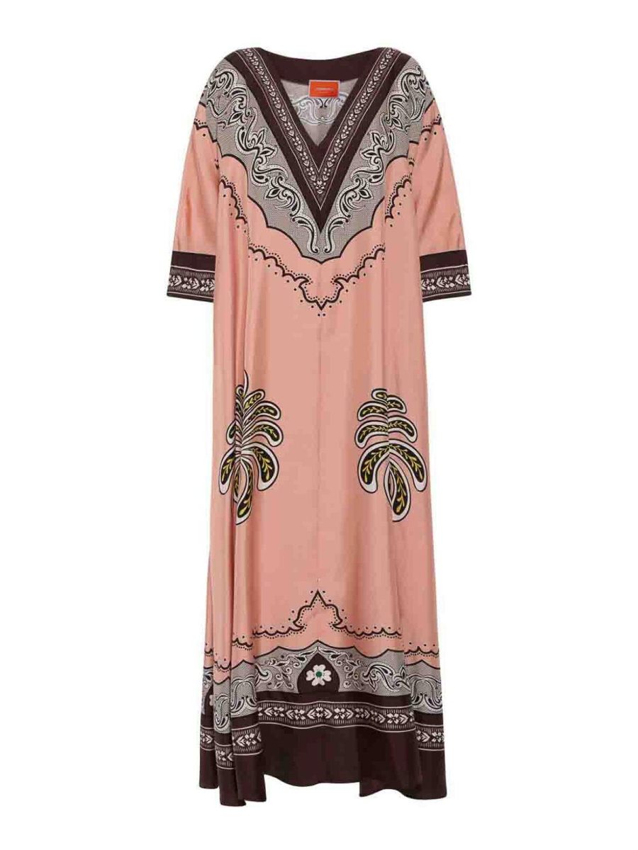 La DoubleJ Robe Au Genou - Rose