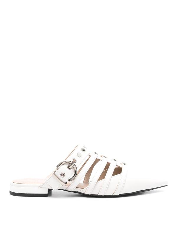 Pinko Mules - Blanc