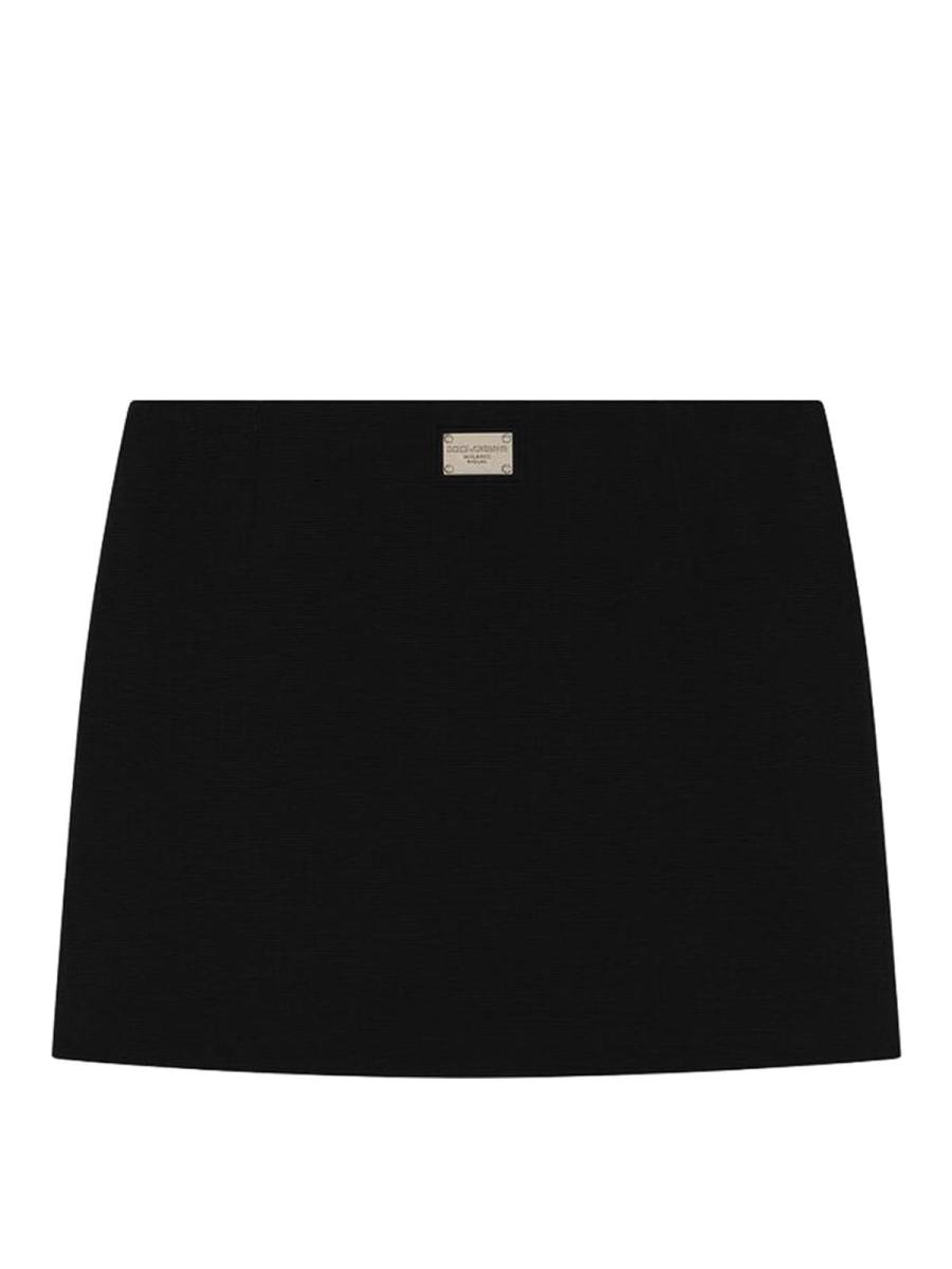Dolce & Gabbana Mini Jupe - Noir