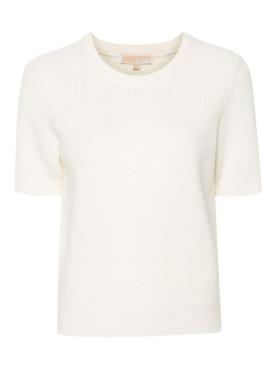Michael Kors Pull Col Rond - Blanc