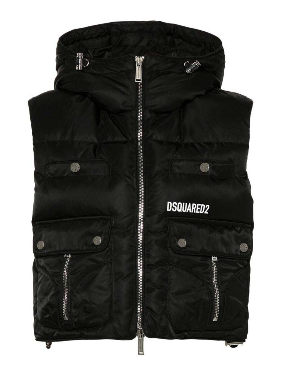 Dsquared2 Blouson Rembourré - Noir