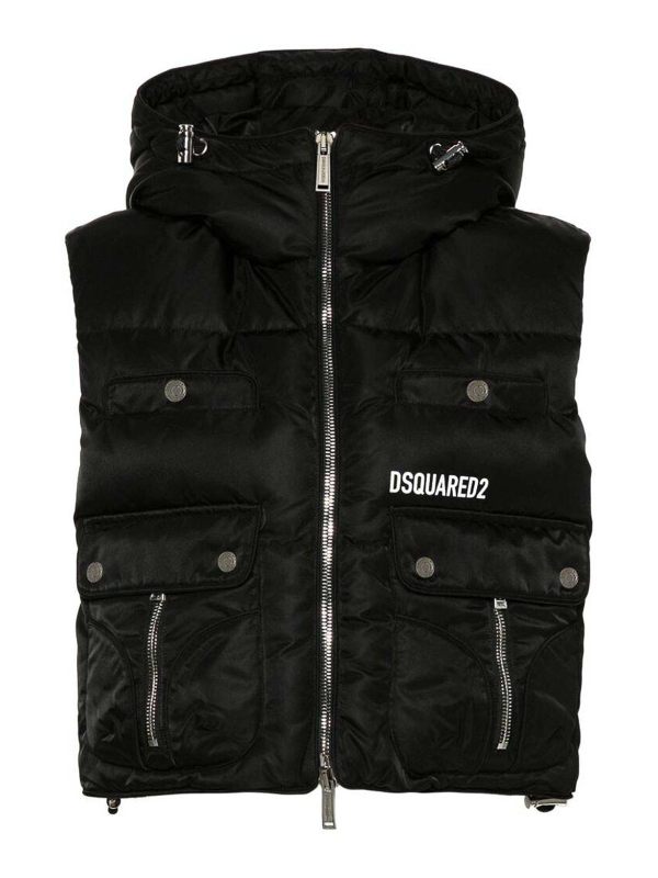 Dsquared2 Blouson Rembourré - Noir