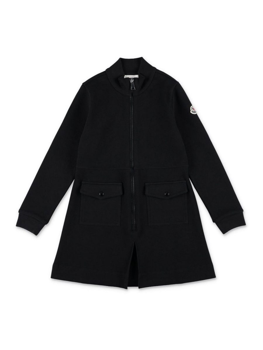 Moncler Jr Jean Évasé - Noir