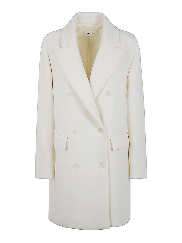 P. A.R. O.S. H. Robe Courte - Blanc