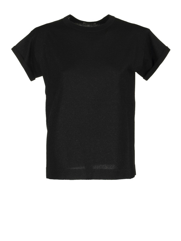 Brunello Cucinelli Pull Col Rond - Noir