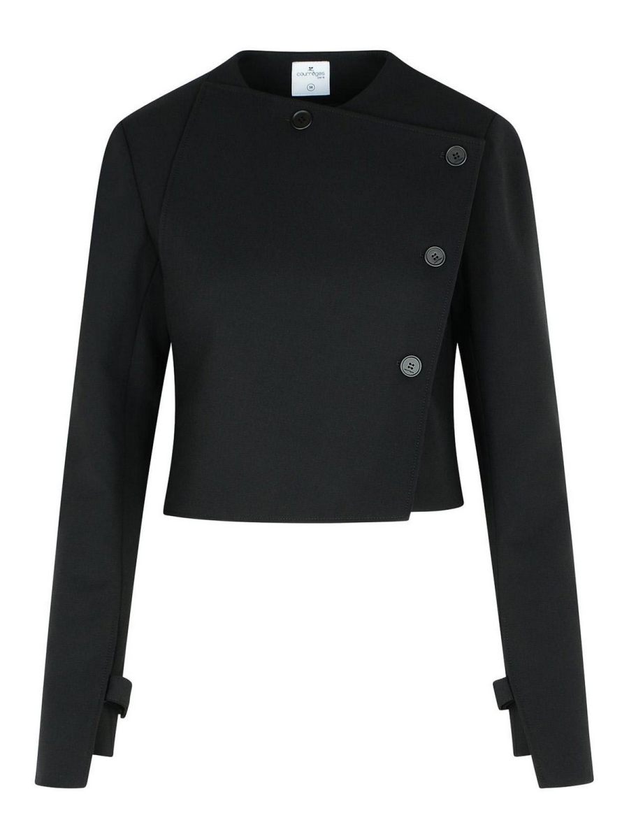 Courreges Veste Casual - Noir