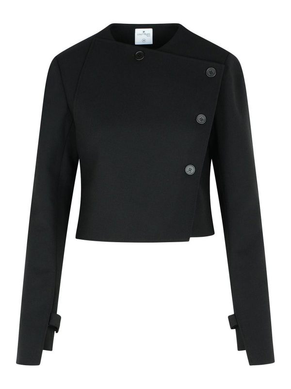 Courreges Veste Casual - Noir