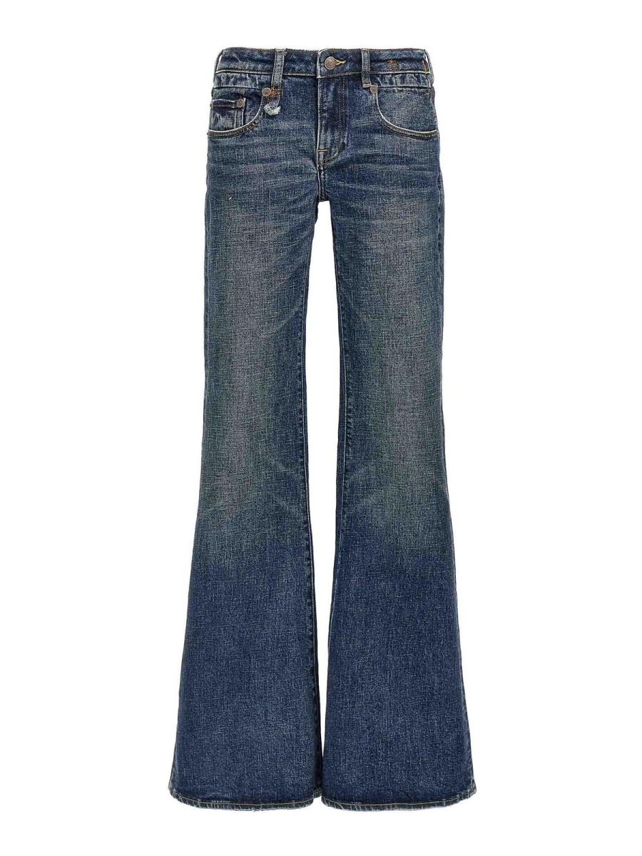 R13 Jean Bootcut - Bleu