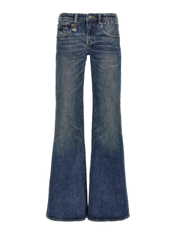 R13 Jean Bootcut - Bleu