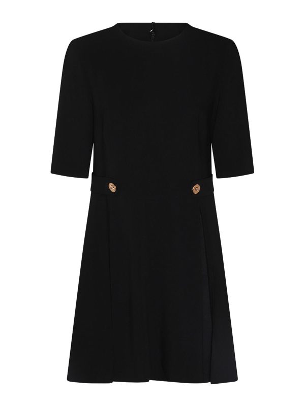 Versace Robe Courte - Noir
