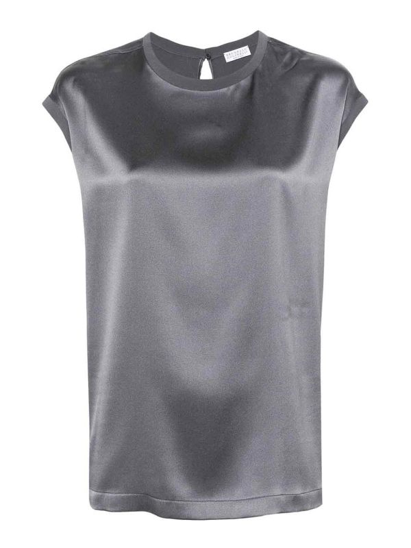 Brunello Cucinelli T-shirt in seta