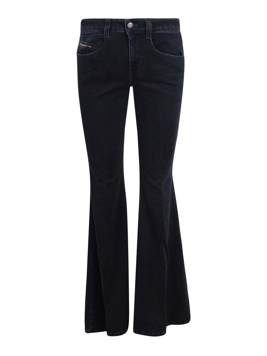 Diesel Jean Évasé - Noir