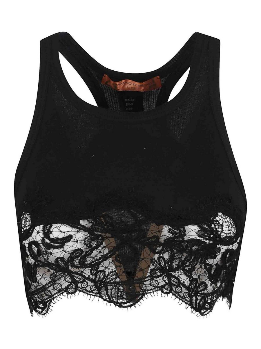 Ermanno Scervino Top - Noir