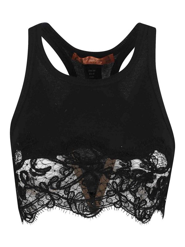 Ermanno Scervino Top - Noir