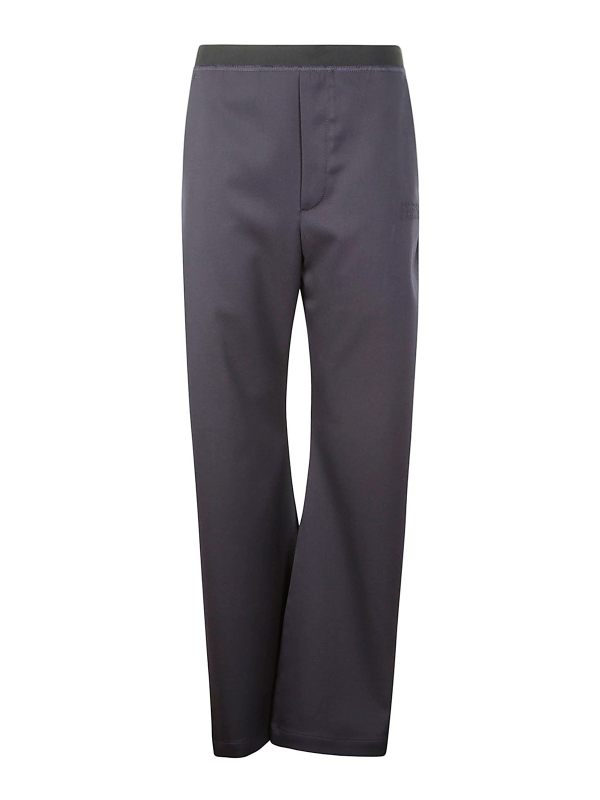 MM6 Maison Margiela Pantalons Décontractés - Gris