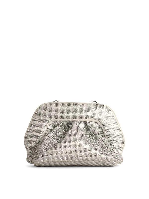 Themoirè Sac Bandoulière - Argent