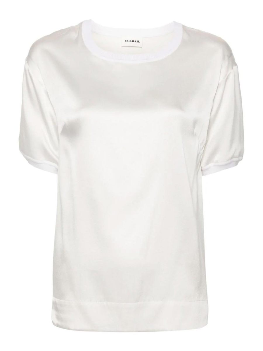 P. A.R. O.S. H. T-Shirt - Blanc